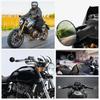 Motorcycle Side Mirrors Round 7/8" Handle Bar End Compatible With Street Bike Cafe Racer Sports Bikes Chopper Cruiser Sport FZ8 FZ-07 09