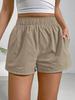 European Fashion Women's Solid Color Loose Casual Shorts (2026)