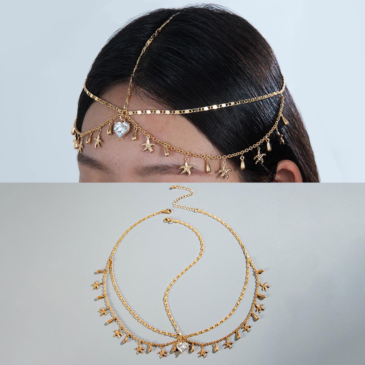 

Украшение на голову с бахромой, цепочка для женщин, старинный стиль, лоб невесты, аксессуары для волос для девочек, головной убор, модная повязка для волос