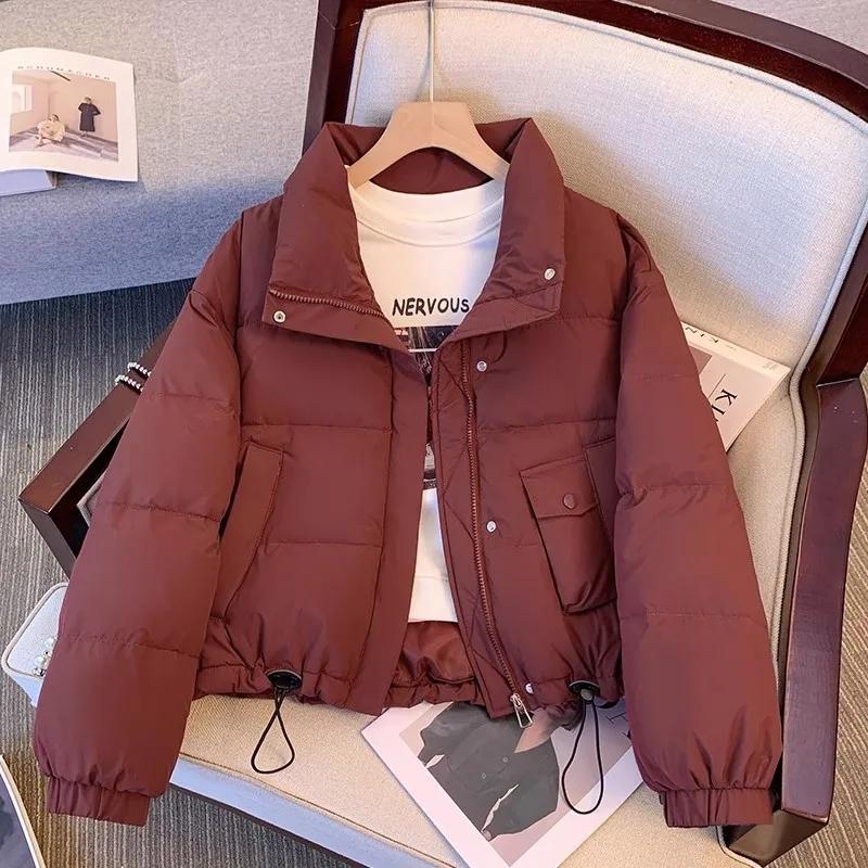 This Year Women's Short Cotton-padded Coat Popular Winter Female Down Parkas High Sense Small Casual Down Cotton Bread Coat