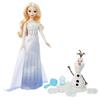 Mattel Frozen Elsa and Olaf Stamp Snow Play Dolls House Pretend Play Play Set 1 Doll and 1 Ages White HYH10 Set! Dress-Up & (Includes Figure) 3+