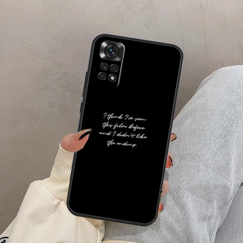 All Too Well Lyrics For Xiaomi Redmi Note 14 10 11 12 13 15 Pro Plus Case Cover For Redmi 15 15C 14C 10C 12C 13C