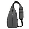 Borsa pettorale unisex Borsa portaoggetti semplice Borsa da viaggio leggera Borsa a tracolla piccola Borsa casual alla moda