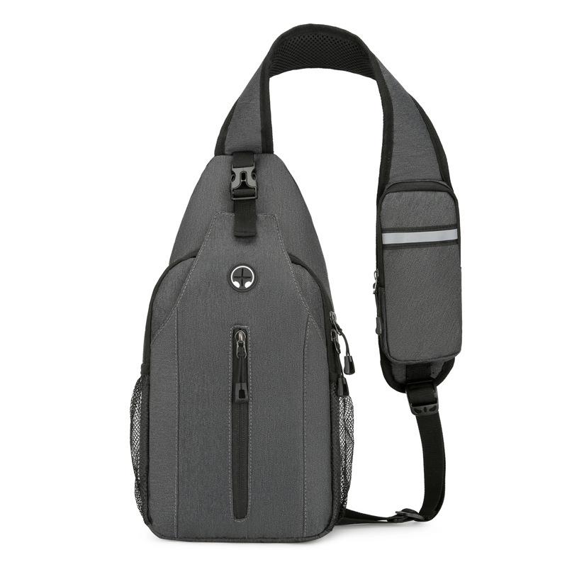Borsa pettorale unisex Borsa portaoggetti semplice Borsa da viaggio leggera Borsa a tracolla piccola Borsa casual alla moda