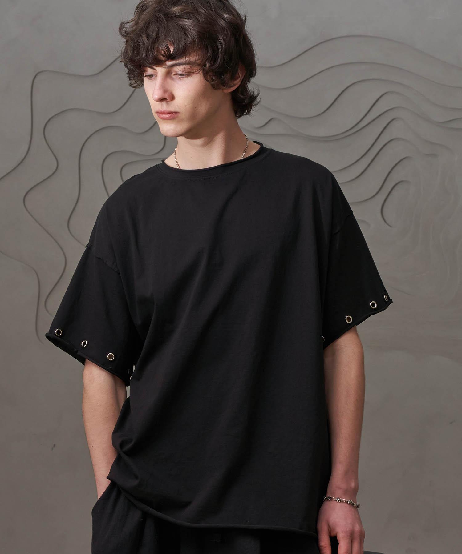 Tener Sleeve Eyelet T-Shirt (Black) Black/Free