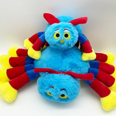 Halloween Woolly And Tig Spider Plush Toy Soft Blue Stuffed Animal Doll For Kids Sleeping Comfort Birthday Gift