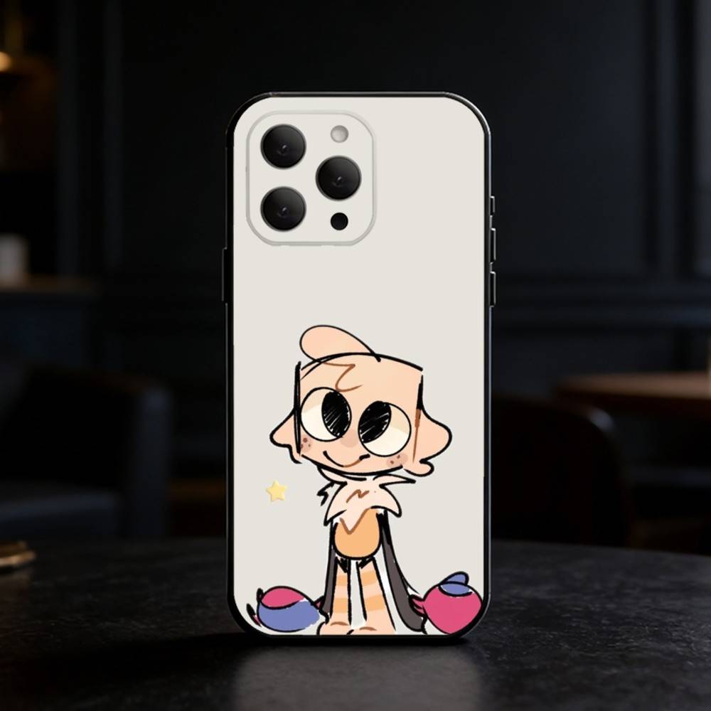 Cartoon Goob Dandys World Phone Case Silicone black Soft For IPhone 17,16,15,14,13,12,11,SE,Plus Pro Max
