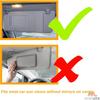 Tac Extension, 2 in 1 for Day and Night Anti-Glare, Anti Dazzle and Anti UV HD Automobile Windshield Visor by Mobi Lock
