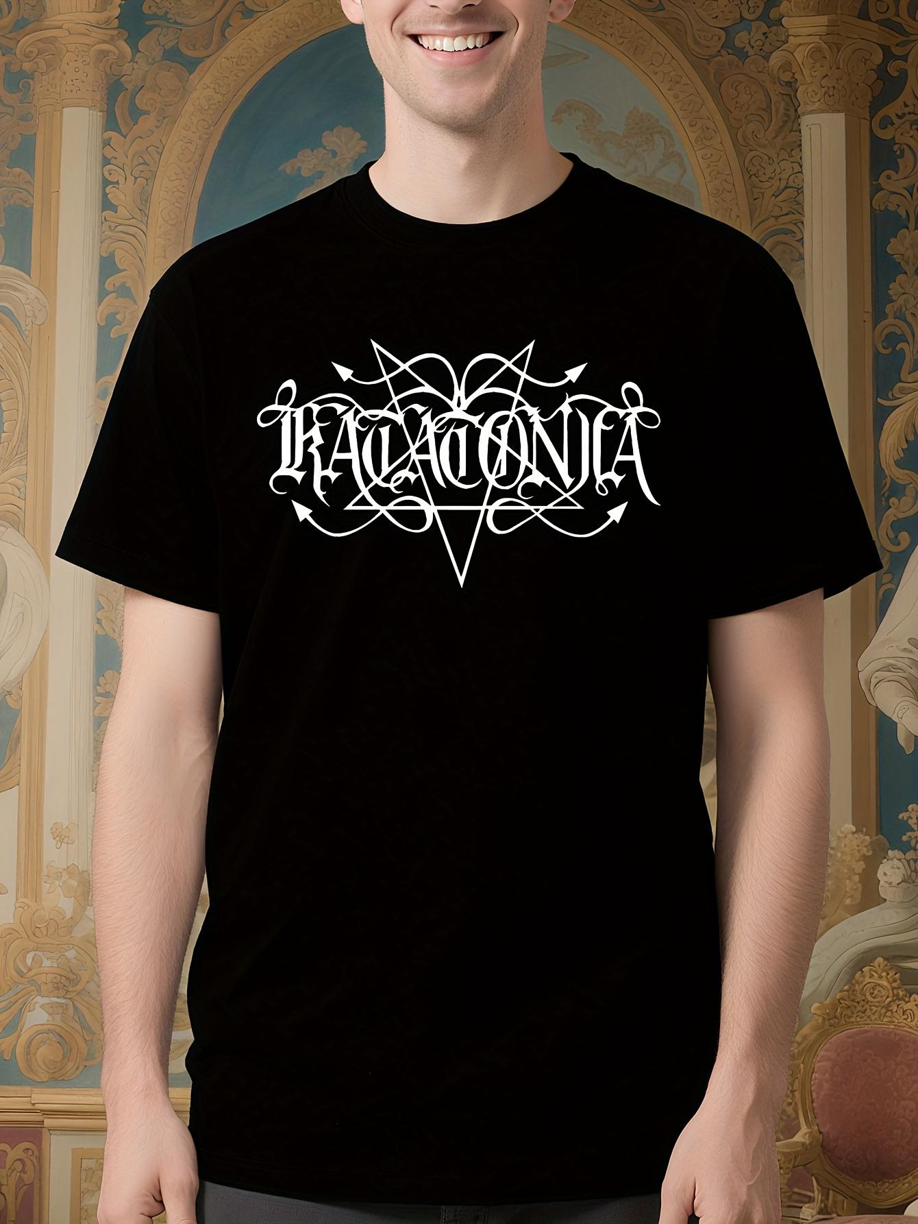 Heavy Metal Band Tshirt - Katatonia Graphic Tee with Meta... XXL