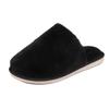 Fashion Indoor Round Toe House Fur Slippers Women Faux Fur Warm Plush Slides Woman Winter Comfort Slip On Non Slip Cotton Slippers Mujer
