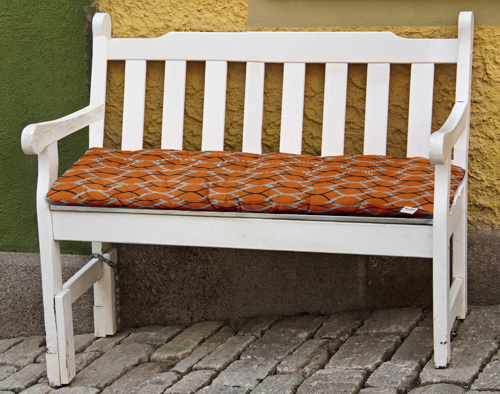 Vargottam Printed Outdoor  Bench  Cushion  Lounger Water Resistant Lounger  Bench  Seat Garden Furniture Patio Front Porch Decor and Outdoor