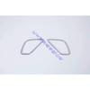 For Mitsubishi ECLIPSE CROSS 2018-2024 Car Accessories ABS Chrome Rear Reflector Fog Light Lamp Cover Trim Bezel Frame Garnish