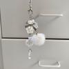 Reusable Snowflake Keychain Adorable Pendant Designs For Phone Bag Holiday Gift Giving