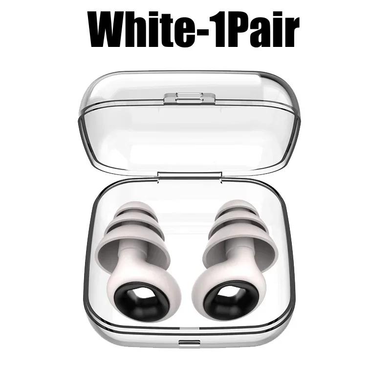 

Silicone Earplugs for Swimming Sleep Noise Cancel Noise Reduction-Soundproof Reduce Disturbances -Quality Loop Earplugs Supplies