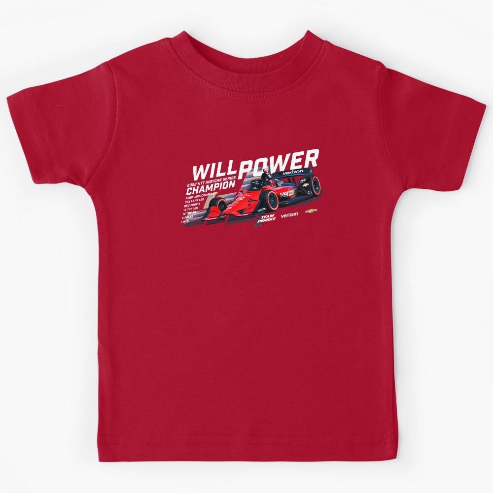 Will Power 2022 Champion Kids T-Shirt 100