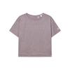 Solid Color Athletic Casual Short Sleeve T-Shirt Women Tops Early-Cherry-Blossom-Pink A11W221112FPK