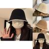 Japanese Style Adorable Round Top Bucket Hat For Women With Uv Protection Beige In