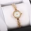 Mermaid Women's Watch Luxury Bracelet Watch with Rhinestone Dial Rose Gold Adjustable Band