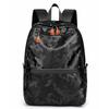 Camouflage Nylon Backpack with Front Pocket Adjustable Straps Casual Daypack for School Outdoor Travel