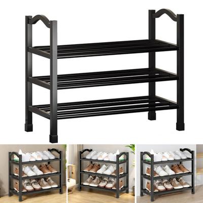 Organizér na topánky s vysokou nosnosťou, viacvrstvovým dizajnom, odolnou konštrukciou, vysokou stabilitou a jednoduchou inštaláciou. Kovová polica na topánky.