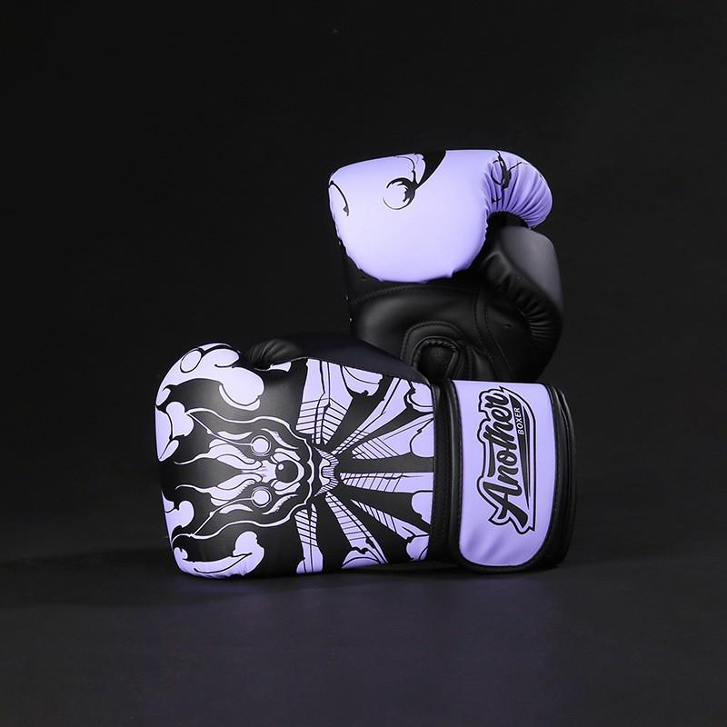 Guantoni da Boxe per Adulti Muay Thai Kickboxing Allenamento Sacca da Pugno Uso Pesante Pelle PU 10oz 12oz 14oz 16oz