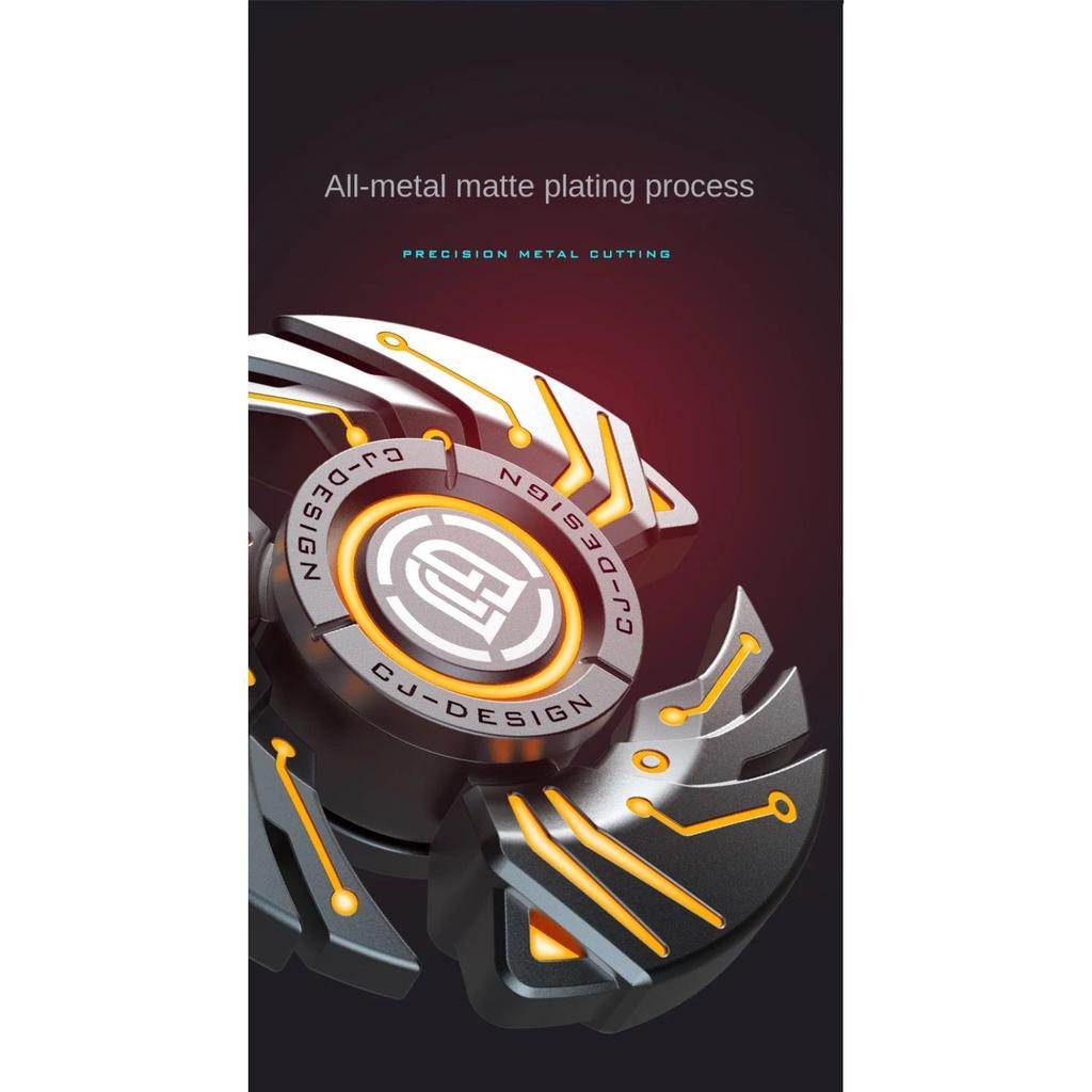 Alloy Metal Fidget Spinner Luminous Spinning Tip Top Antistresse Relieve Stress Reducing Toys Stress Reducing Toys Anxiety Kids