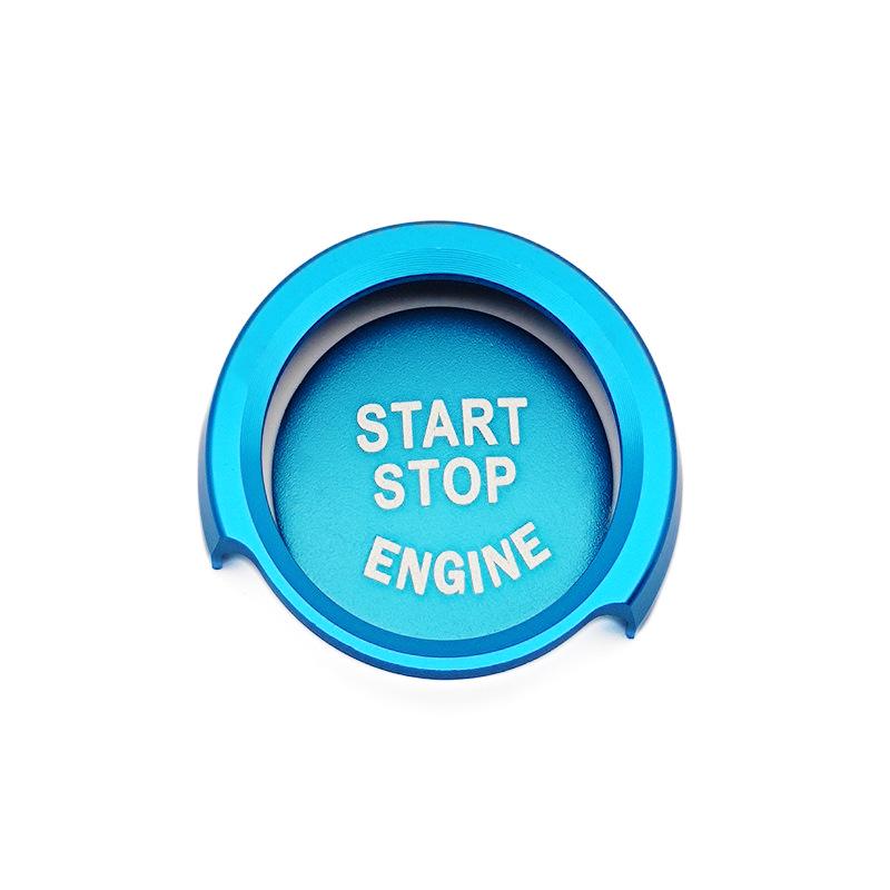BMW X1/1/2/3 Series Ignition Ring Decoration: Aluminum Alloy Car Modification Sticker