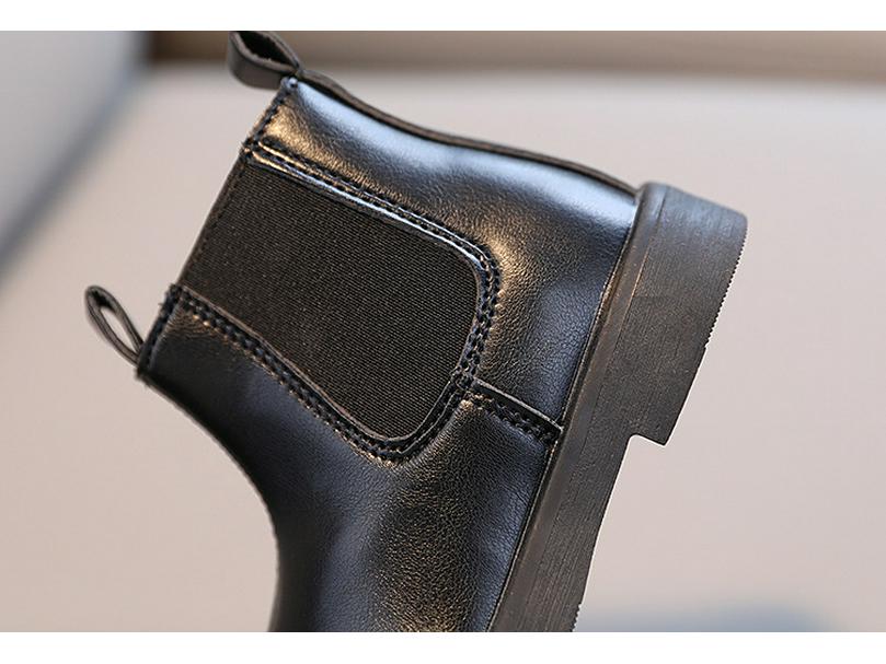 Botines Elegantes para Niños para Otoño/Invierno – Cálidos, Cortavientos Estilo Británico para Niños y Niñas