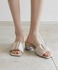 Sappun Bellir Wrinkle Mule Slippers (2/5Cm) (Type B)