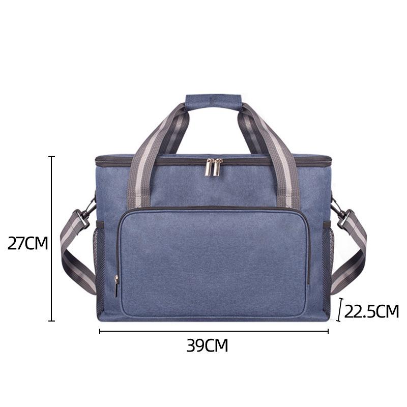 Large Waterproof Oxford Cloth Insulated Picnic Bag