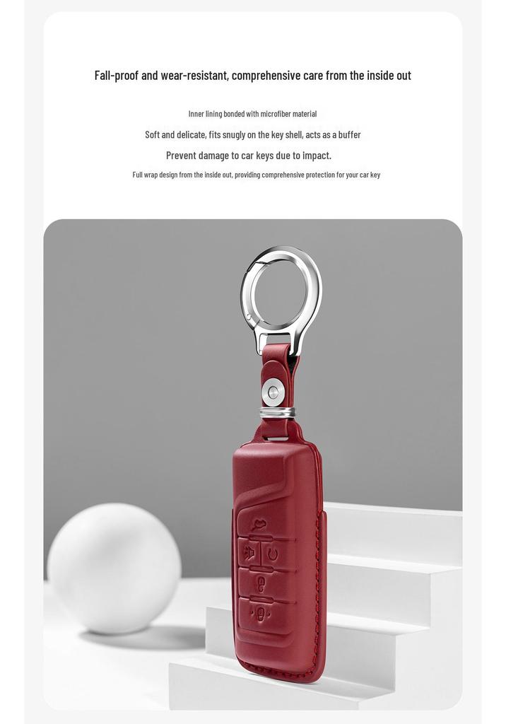 GAC Trumpchi M6 Pro/GS Series Cowhide Key Case