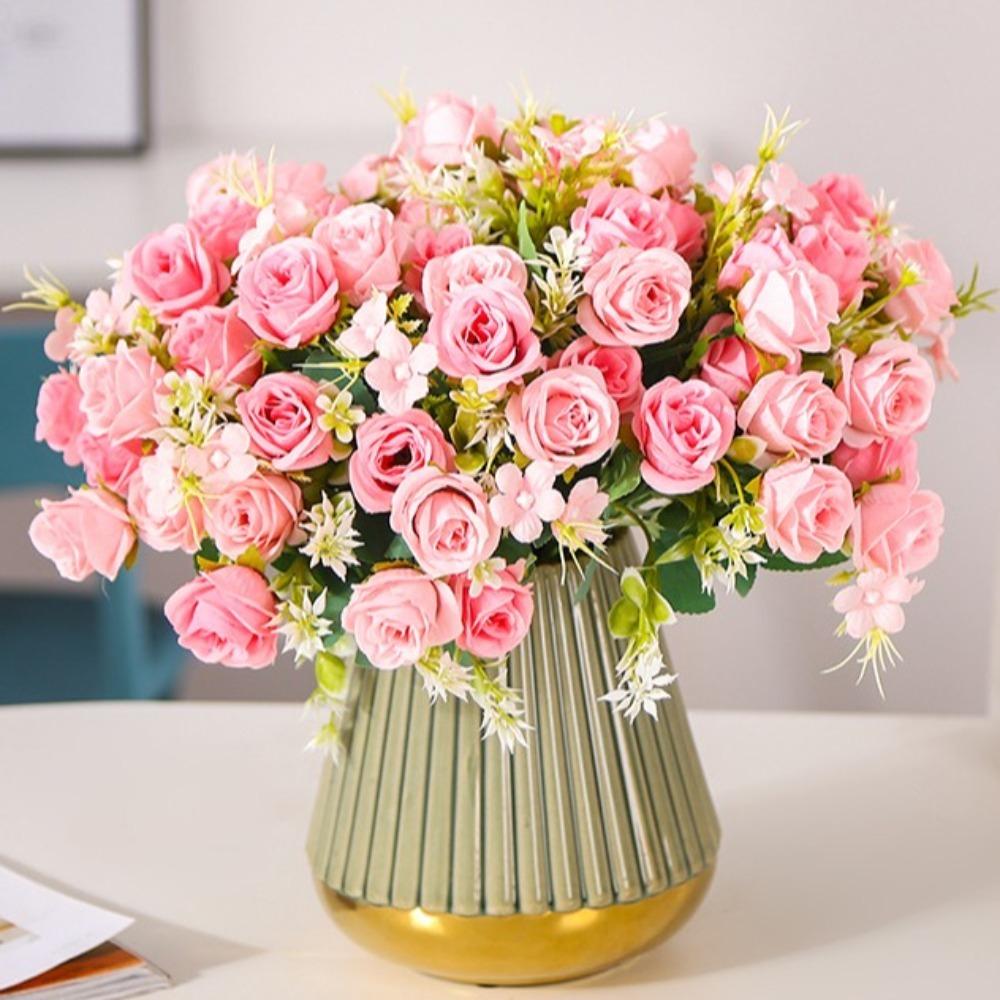 Landscape Imitation Flowers 30cm Fake Flowers Beautiful Artificial Silk Flowers  Spring