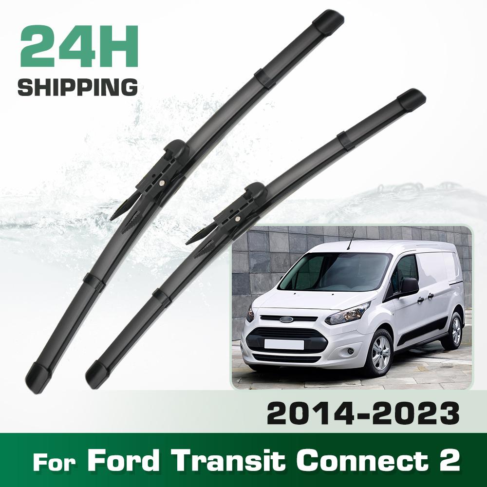 For Ford Transit Connect MK2 2014-2023 2015 2016 2017 2018 Wiper Front Wiper Blades Windshield Windscreen Window Brush 28"+28