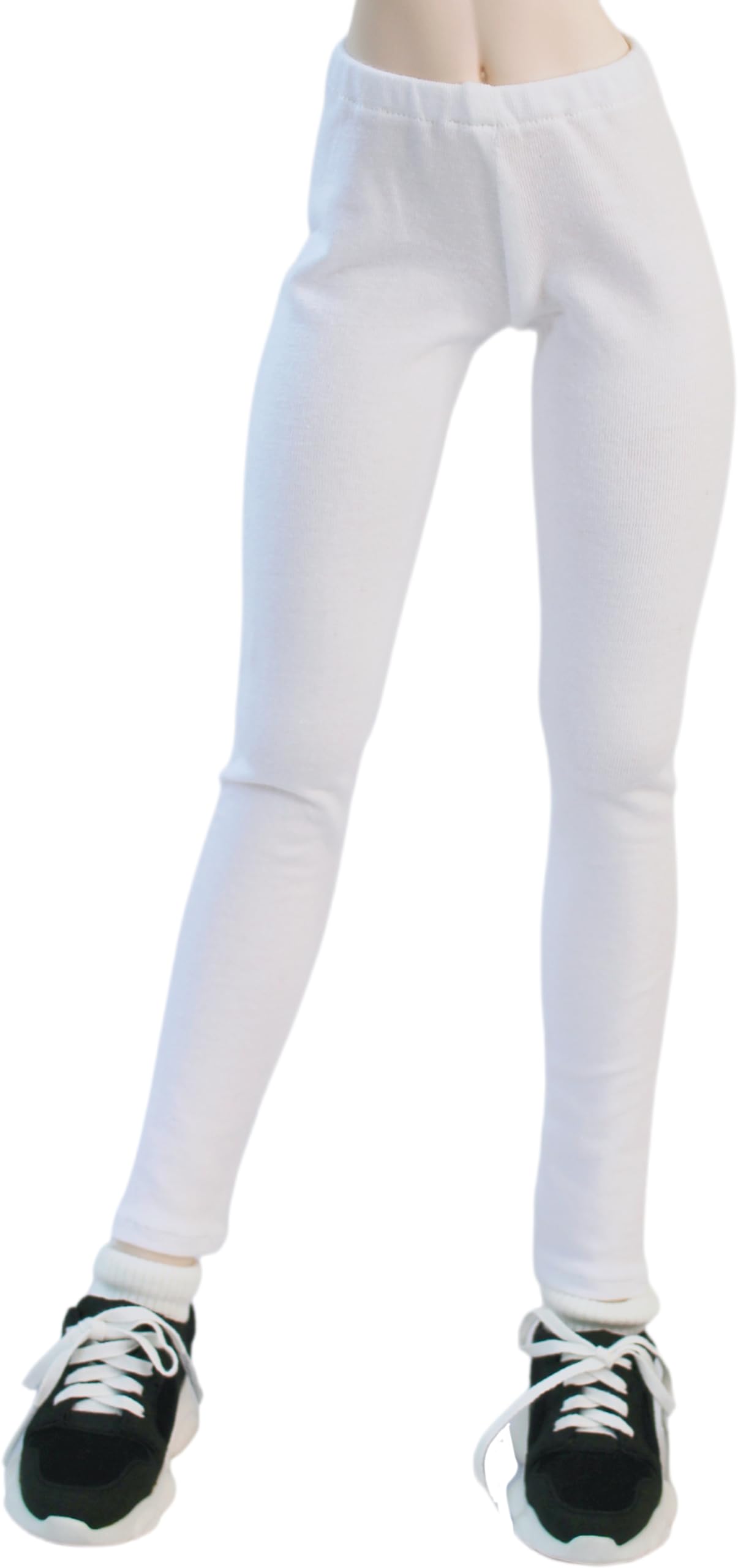 

[Petite Marie] 13 DD Compatible 910 Length Leggings White Tights Fitness Pants Leggings Daily Pants Casual Pants 60cm Doll BJD Doll Clothes [Petite