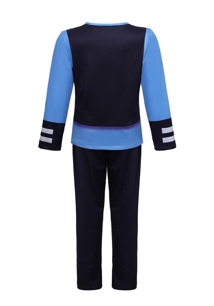 Judy Hopps Zootopia Rabbit Police Officer Costume Pajamas for Girls