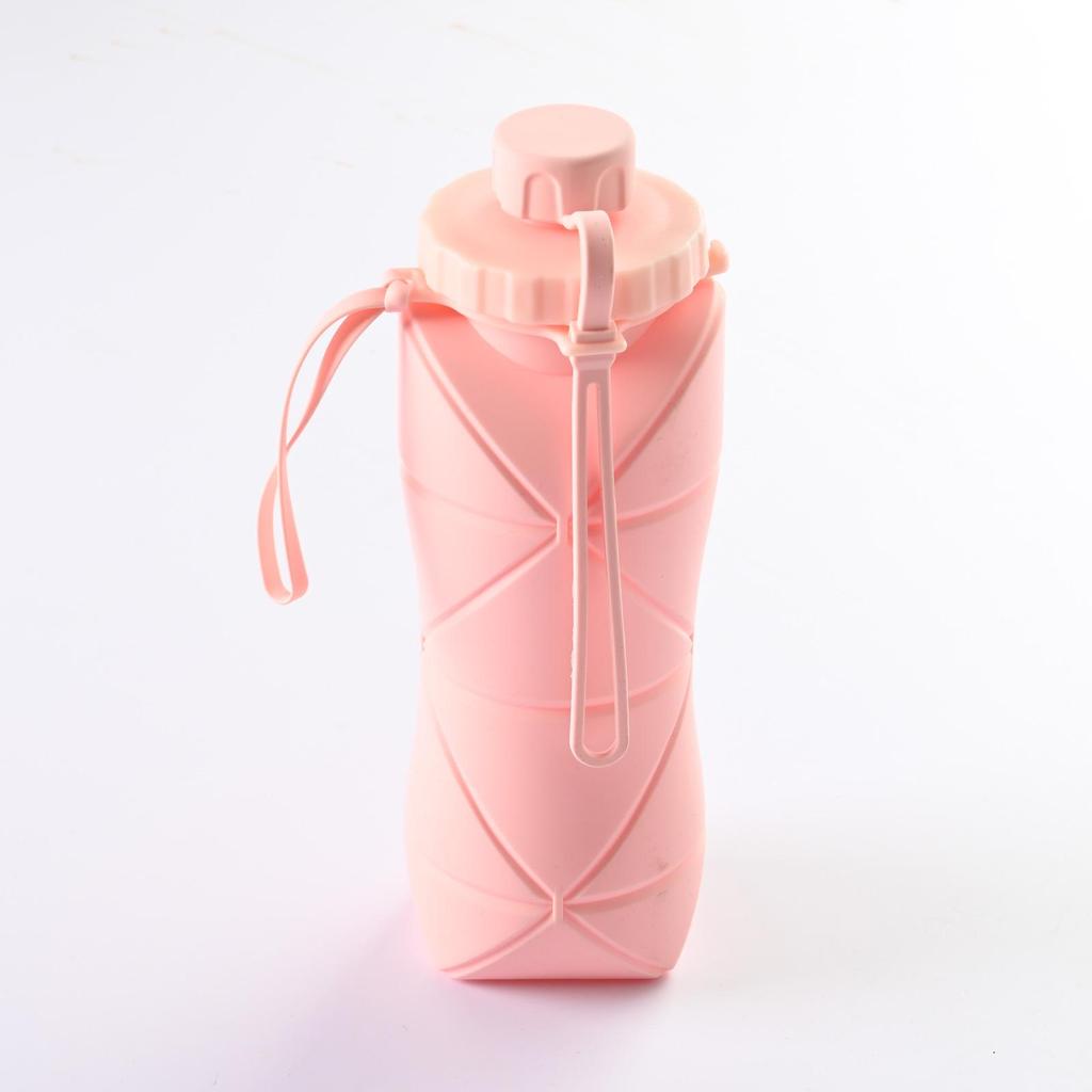 Silicone Collapsible Large-Capacity Travel Water Bottle – Portable, Heat-Resistant, Food-Grade Folding Sports Cup