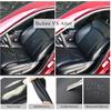 Driver Side Bottom Perforated Leather Seat Cover Black Compatible with Lexus IS250 IS350 2006 2007 2008 2009 2010 2011 2012 2013