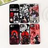 Anime Uchiha Itachi Narutos Cover for Samsung Galaxy S10 Lite S8 S9 Plus A33 A34 A31 70 A71 A72 Note 20 9 8 Coque Phone Case