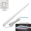 Glass Shelf LED Cabinet Layer Lamp Aluminum Profile Recessed Splint Panel Edge Backlight Wardrobe Book Invisible Bar Strip Light