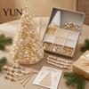 Creative Hobby Kits for Adults DIY Christmas Tree Beading Kit Beginners, Handmade 3D Ornament with Full Beaded Figurine Making Set Tools And