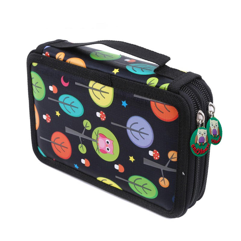 Mehrfachfach Bunt Studenten Bleistift Marker Etui Box Großes Fassungsvermögen Skizzenzeichnen Pinsel Schreibwaren Etui