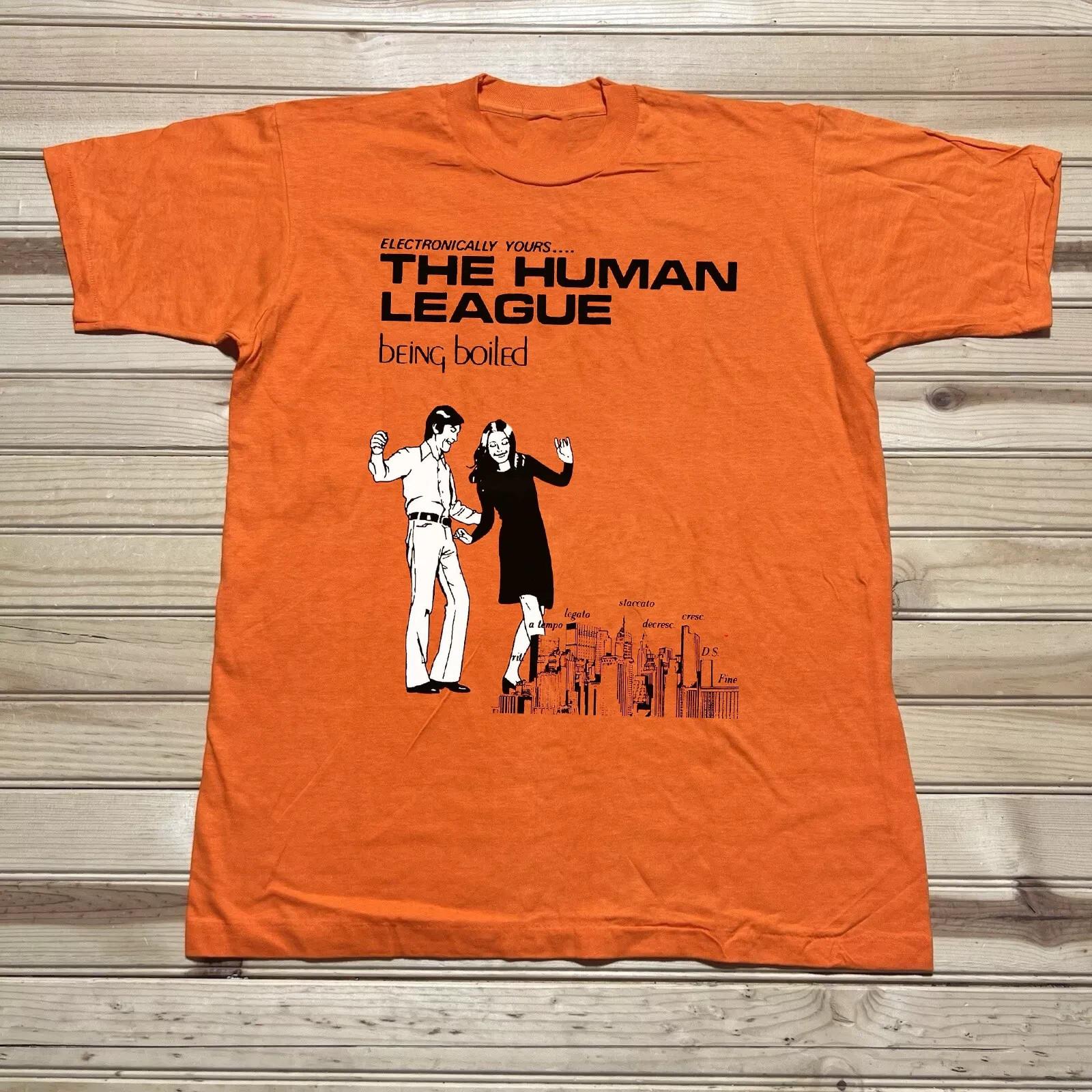 The Human League Being Boiled Подарок для фаната на гастролях Футболка Полный размер S-5XL XXXL