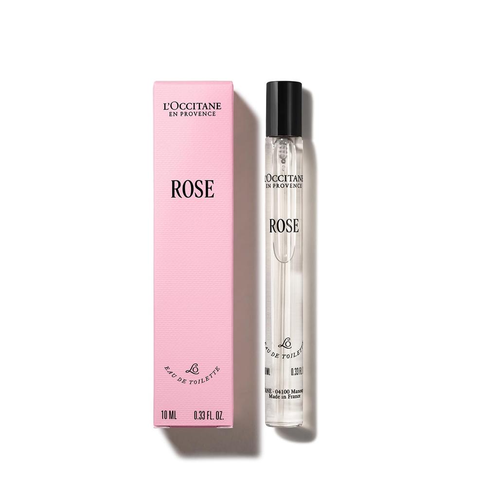Rose Eau de Toilette 10mL Perfume Fragrance for Men and Popular Birthday Gift L'OCCITANE Women,