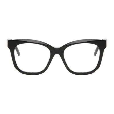 Logo Detail Acetate Irregular Optical Frame Women Black 15672705 GV50069I-Black 53