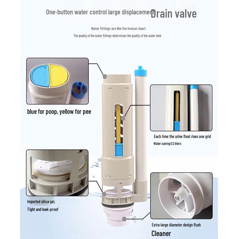 Deere Household Toilet Flushing Water Tank