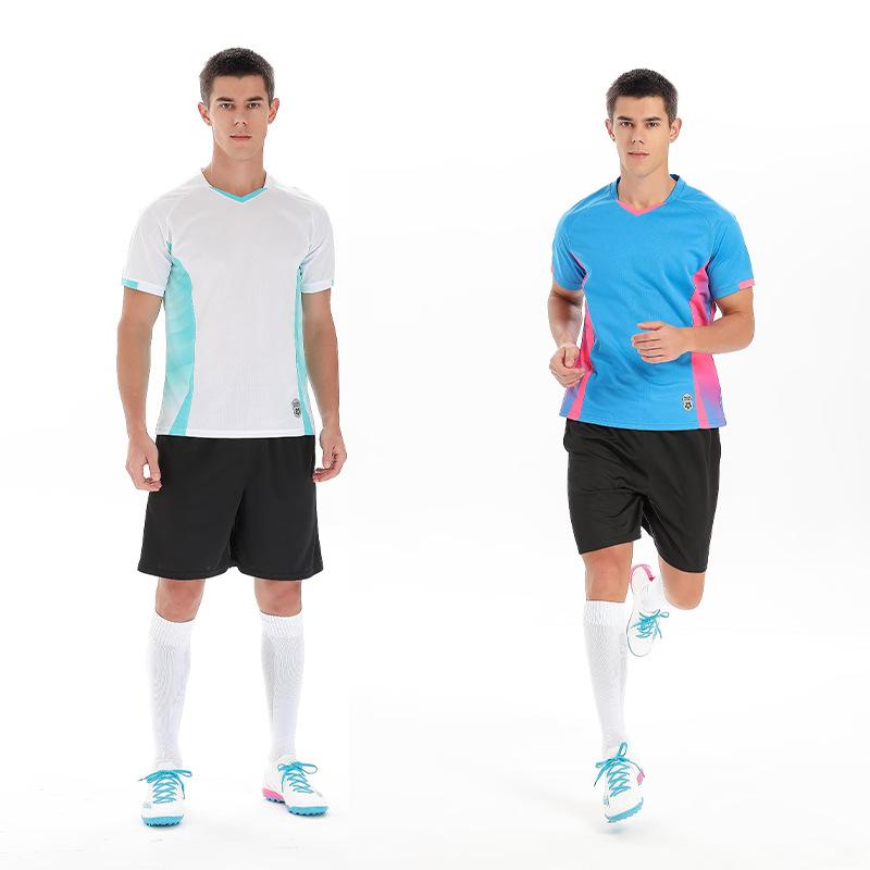 Football Suit Sports Suit Printed Adult Children Summer Short Sleeve Running ******** Rope Quick Drying Clothes Training Camp Football Clothes