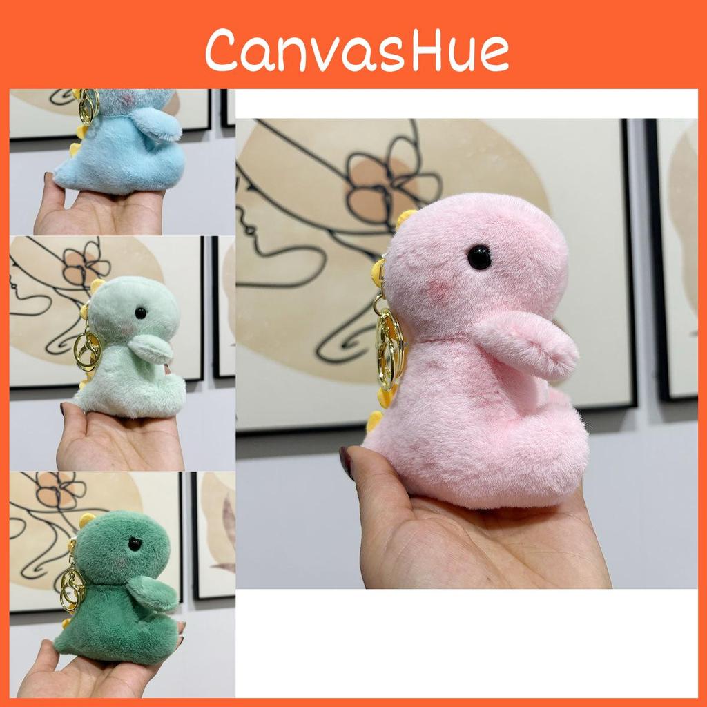 Niedlicher Cartoon Dinosaurier Plüsch Schlüsselanhänger Flauschiges Stofftier Schlüsselanhänger Anhänger