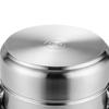 Debo Stainless Steel Double Layer Soup & Steamer Pot