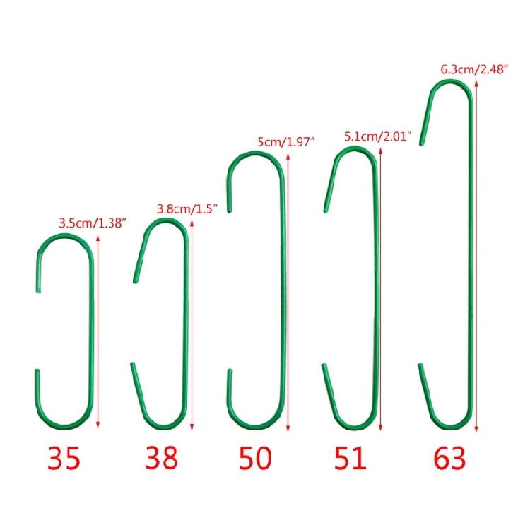 100 Pack Ornament Hooks for Christmas Ball Tree Hangers 2024 New Year Decoration