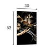 SZKLANA DESKA DO KROJENIA 30x52 Orchidea